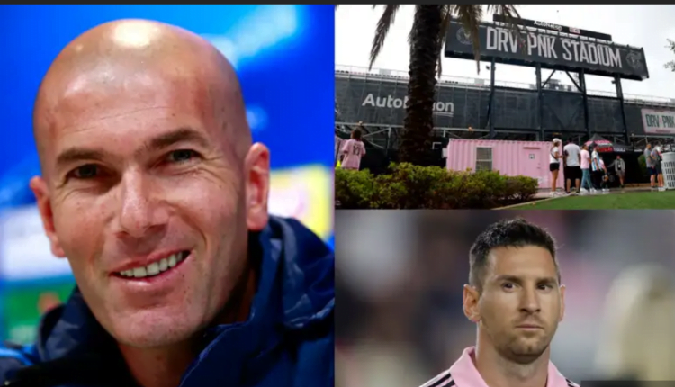 Three Legends! Lionel Messi Poses with David Beckham and Zinedine Zidane after Inter Miami's US Open Cup Final Defeat