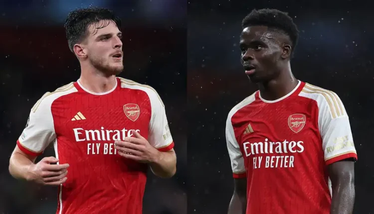 Huge Boost for Arsenal! Doubtful Trio Bukayo Saka, Declan Rice & William Saliba Included in Travelling Arsenal Squad for Bournemouth Clash