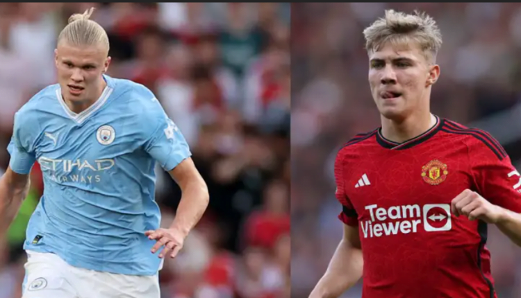'I don't want to be compared to him' - Man Utd striker Rasmus Hojlund responds to those who liken him to rival Man City hitman Erling Haaland