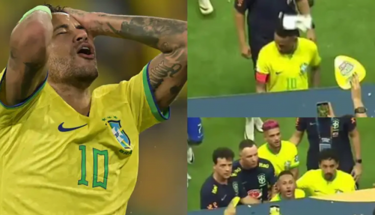 Neymar Reacts Furiously to Popcorn Incident, Dragged Down Tunnel