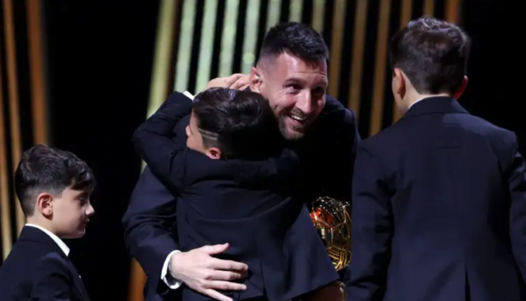 Lionel Messi's Wife Antonela Roccuzzo Beams as Their Sons Join Him on Stage After Claiming Eighth Ballon d'Or Introduction Lionel Messi's recent win of the prestigious Ballon d'Or for an eighth time was undoubtedly an extraordinary achievement. However, amidst all the excitement and celebrations, it was his wife, Antonela Roccuzzo, who stole the spotlight. With their three sons proudly accompanying them on stage at Inter Miami, the power couple showcased a heartwarming family moment that left everyone smiling. A Loving Family Unites As Lionel Messi held his eighth Ballon d'Or trophy high, it was clear that his family played an essential role in his success. Antonela Roccuzzo, his devoted wife, stood by his side, radiating joy and pride. But what made this moment truly special was the presence of their three sons – Thiago, Mateo, and Ciro. A Proud Mother's Smile Antonela Roccuzzo couldn't contain her happiness as her sons joined their father on stage. The genuine smile on her face was a testament to the love and support she provides to her family. Her eyes sparkling with pride, she stood tall, showcasing the bond that holds their family together. Thiago – The Eldest Son Thiago, their eldest son, was the first to step onto the stage. Sharing a striking resemblance to his father, his eyes lit up with excitement as he stood next to Lionel Messi. It was a touching moment, symbolizing the passing of the torch from one generation to the next. Mateo – The Energetic Middle Child The charismatic Mateo followed suit, bringing his infectious energy to the stage. With a mischievous grin, he added a playful touch to the occasion, captivating the audience with his charming personality. This little Messi in the making certainly knows how to steal hearts. Ciro – The Adorable Youngest Completing the trio, Ciro, the youngest of the Messi clan, completed the picture-perfect family scene. Clinging to his mother's hand, he exuded innocence and warmth, melting the hearts of everyone present. This little bundle of joy has undoubtedly brought immeasurable happiness to Antonela and Lionel. A Moment to Cherish The joyous scene of Lionel Messi, Antonela Roccuzzo, and their three sons on stage together was a heartwarming reminder of the importance of family. It was a moment that encapsulated not only their pride in Lionel's achievements but also the love and unity that define them as a family. Conclusion As Lionel Messi claimed his eighth Ballon d'Or, it was Antonela Roccuzzo's radiant smile that captured the hearts of many. The inclusion of their three sons on stage added an extra layer of emotion to an already monumental occasion. This family moment serves as a beautiful reminder of the support and love that fuels Lionel Messi's success both on and off the field.