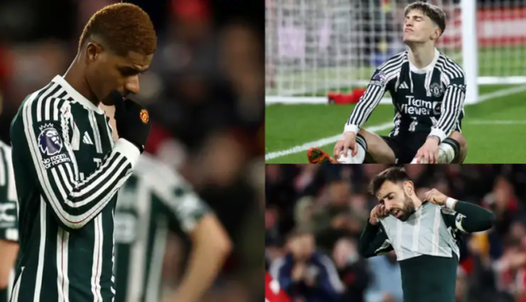 Man Utd player ratings vs Nottingham Forest: Atrocious Antony and rotten Marcus Rashford come up short once again as Red Devils suffer another false dawn