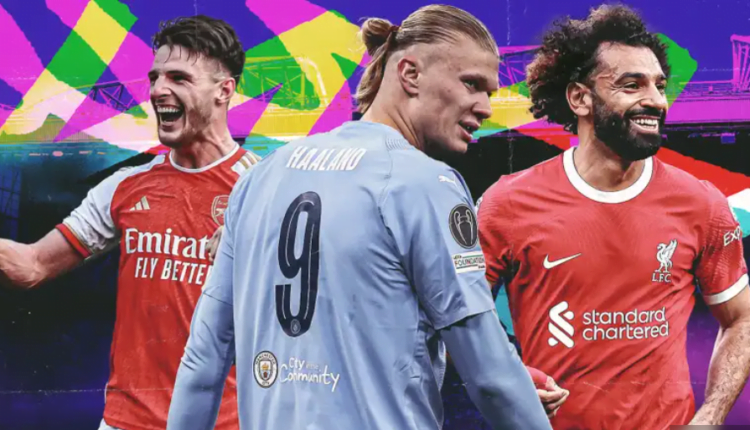 The Premier League's Standout Players: Erling Haaland, Declan Rice, and the Goal's Team of the 2023-24 Season