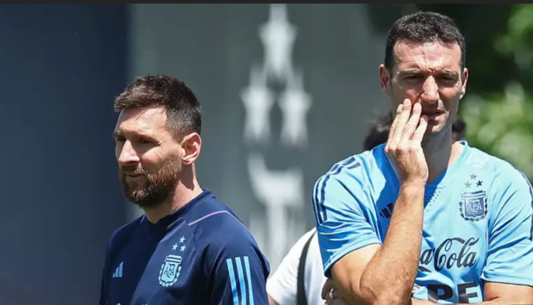 Power struggle in the Argentina camp? Lionel Messi 'tension' led to shock exit hint from Lionel Scaloni as Inter Miami superstar 'agitated' his manager before World Cup qualifying clash with Brazil