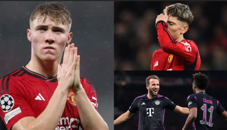 Man Utd player ratings vs Bayern Munich: Anonymous Rasmus Hojlund put in the shade by classy Harry Kane as Red Devils crash out of the Champions League with barely a whimper