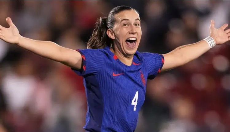 Explained: Why USWNT midfielder Sam Coffey was wearing Becky Sauerbrunn's No.4 jersey during 2-1 win against China