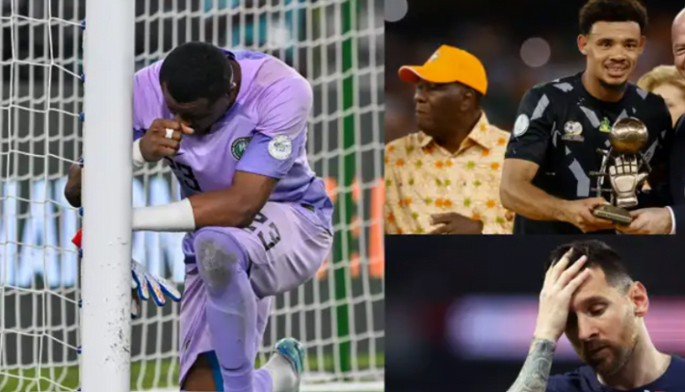 'Who is Stanley Nwabali for Mzansi fans to threaten him? Ronwen Williams won Afcon Golden Gloves & even Lionel Messi returned to PSG after World Cup' - Fans