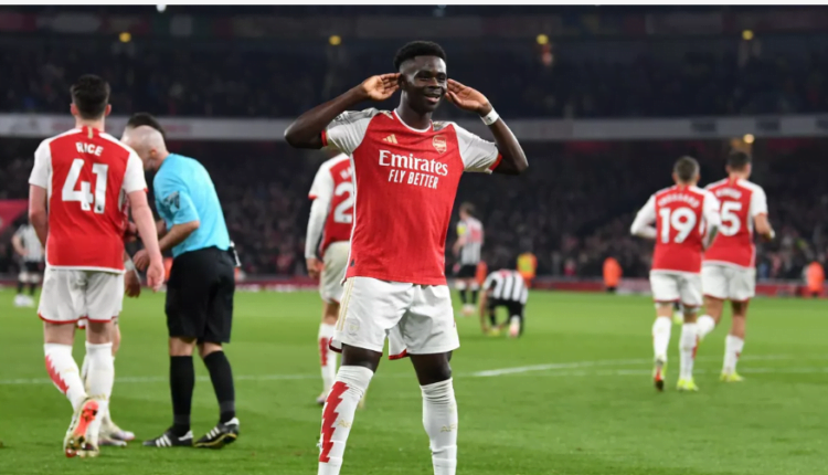 ARSENAL 4-1 NEWCASTLE: BUKAYO SAKA STARS AS MIKEL ARTETA’S SIDE KEEP PACE IN PREMIER LEAGUE TITLE RACE