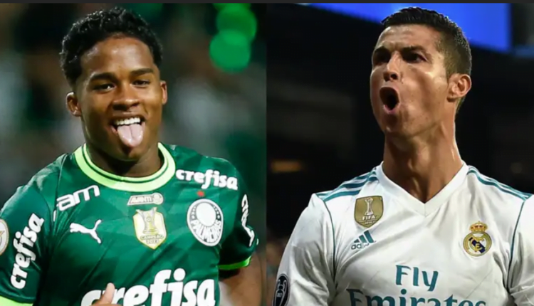 Endrick hints at potential Real Madrid number - inspired by Cristiano Ronaldo & NBA icon Luka Doncic - as Brazilian starlet plays down No.9 possibility