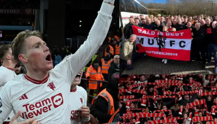 On the road with Man Utd’s hardcore away fans: Flat tyres, broken toilets & last-minute winners
