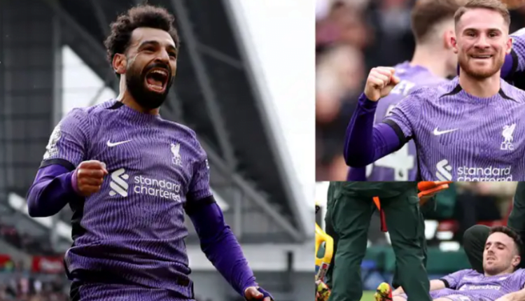 Liverpool player ratings vs Brentford: Mohamed Salah is back! Reds' returning superstar softens Diogo Jota and Curtis Jones injury concerns as Premier League leaders blow away Bees