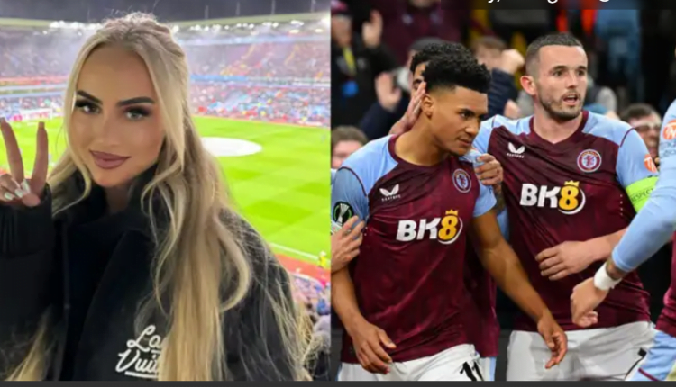 Alisha Lehmann's great night! Aston Villa forward spotted watching men's team thrash Jordan Henderson's Ajax 4-0 in Europa Conference League clash at Villa Park