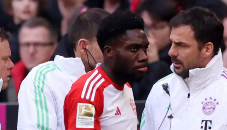 Ouch! Alphonso Davies shows off war wounds following devastating kick to the face which saw him rushed to dentist after Bayern Munich’s thrashing of Mainz