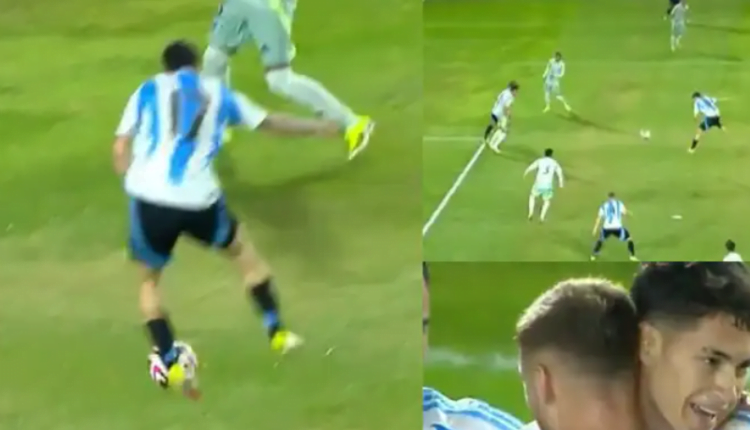 Puskas contender! Juventus youngster Matias Soule scores INSANE heel-flick goal for Argentina Under-23s