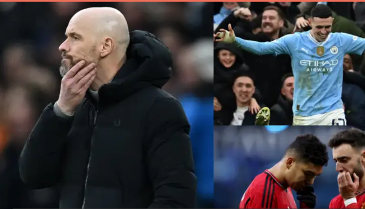 No way back for Erik ten Hag after Man Utd's derby debacle! Winners & losers as Phil Foden and Man City all-but end Red Devils' Champions League dreams
