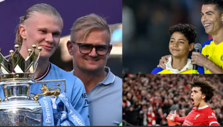 Erling Haaland and Klopp's Kids aren't the only ones! Cristiano Ronaldo Jnr, Kai Rooney and the next wave of football's nepo babies