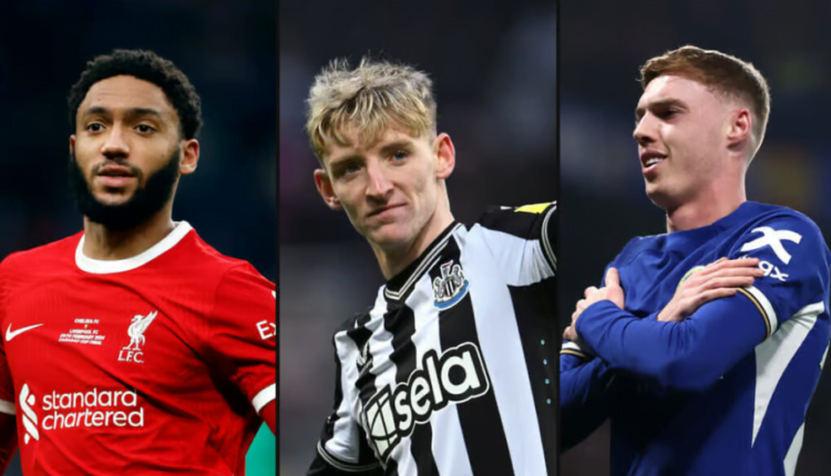 Gomez, Gordon and Palmer named in England squad for matches against Brazil and Belgium; Phillips not included