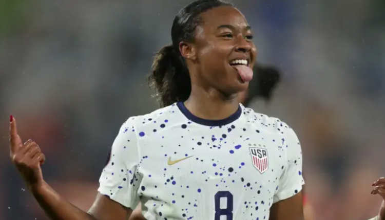 Puddle assists Jaedyn Shaw! Crazy conditions tee up USWNT goal in stormy W Gold Cup clash with Canada as backpass gets stuck in the pitch