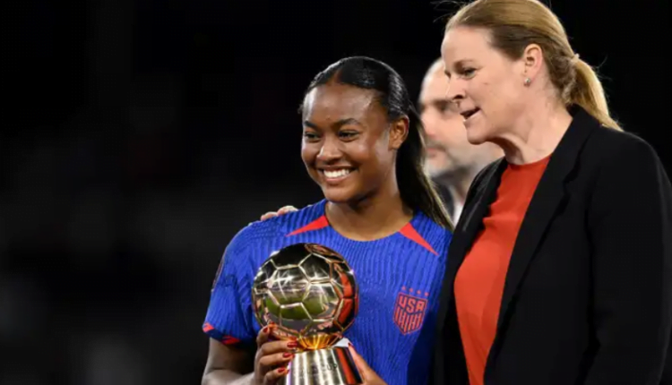 'Real Gold' for Jaedyn Shaw! USWNT teenage superstar wins CONCACAF W Gold Cup Golden Ball as best player