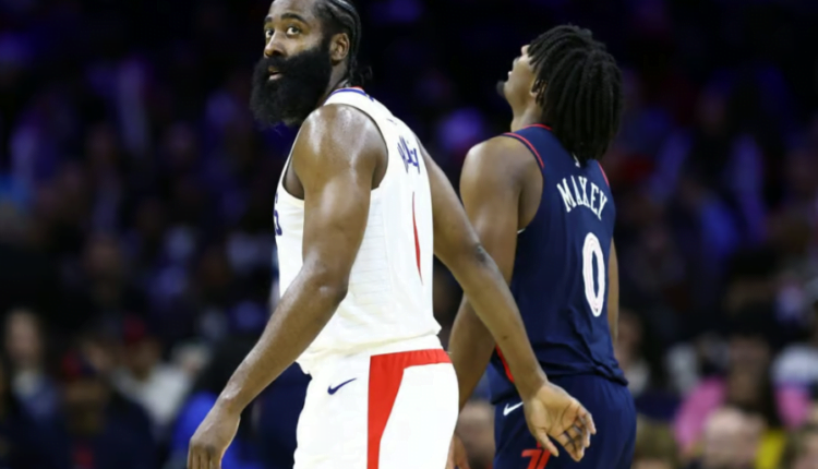 James Harden has the last word at the end of a loud night in Philadelphia