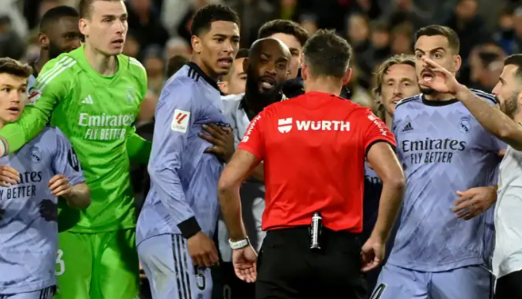 Revealed: What Jude Bellingham said to referee in X-rated rant to earn himself a red card in chaotic finale to Real Madrid's wild 2-2 draw with Valencia