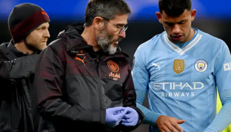 Ouch! Matheus Nunes suffers horrific broken finger injury in Man City's Champions League win over Copenhagen