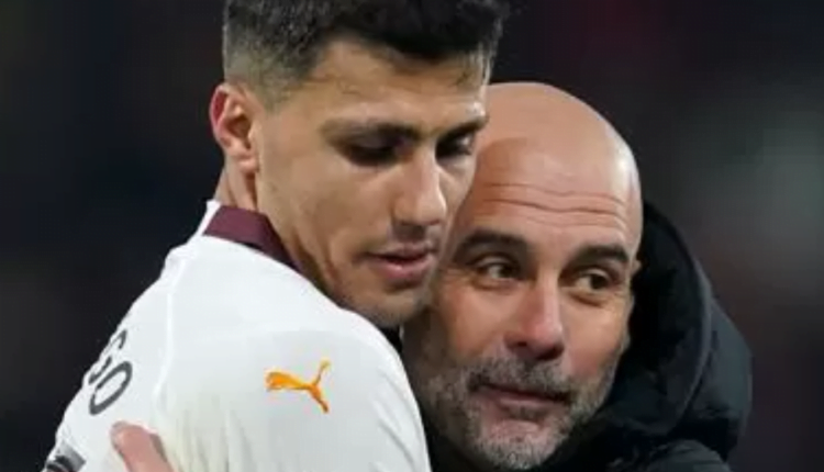 No letting up: Rodri knows a slip could be costly for Manchester City