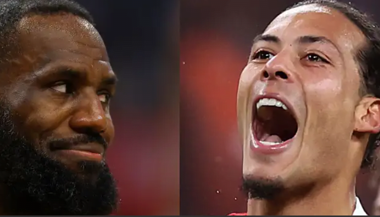 Virgil van Dijk reveals how LA Lakers hero LeBron James and NFL legend Tom Brady inspire Liverpool defender to 'get the maximum' out of himself