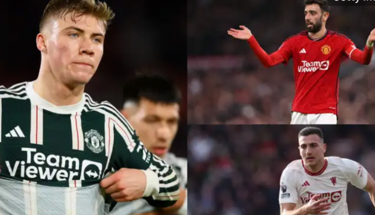 Shocking report reveals Rasmus Hojlund complaint to Erik ten Hag about Bruno Fernandes after fallout with Man Utd captain's compatriot Diogo Dalot