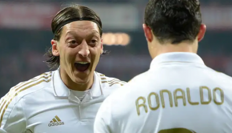 'A little Cristiano Ronaldo!' - Mesut Ozil's former team-mate stunned by ex-Arsenal and Real Madrid ace's incredible body transformation