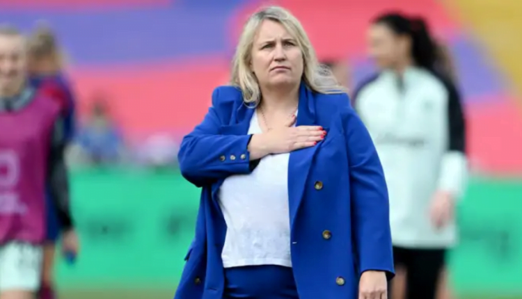 Emma Hayes sounds warning to Chelsea after Blues secure historic win over Barcelona in Women's Champions League