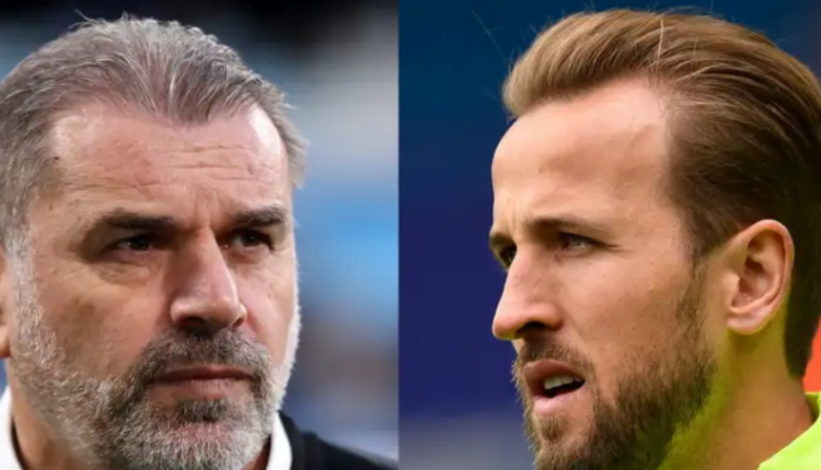 Tottenham boss Ange Postecoglou makes hilarious 'duck' analogy about Harry Kane's exit to Bayern Munich as he admits there might have been 'panic' behind the scenes