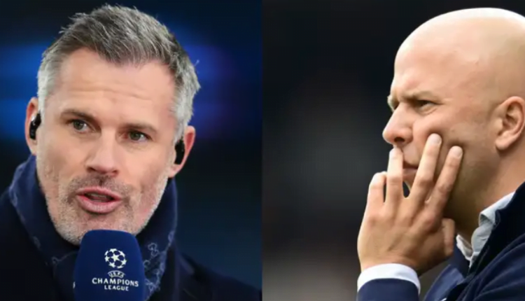 Arne Slot's ability to replace Jurgen Klopp at Liverpool questioned as Jamie Carragher reveals ex-Chelsea boss he'd prefer took over at Anfield