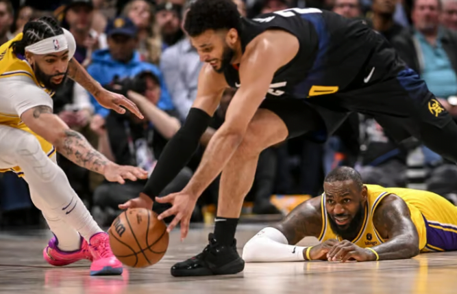 Lakers blow big lead vs. Nuggets in Game 2: ‘We have stretches where we don’t know what we’re doing’