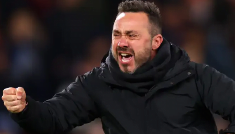 Blow for Liverpool AND Bayern?! Third club enter race to land Roberto De Zerbi with Brighton boss keen to return to Italy