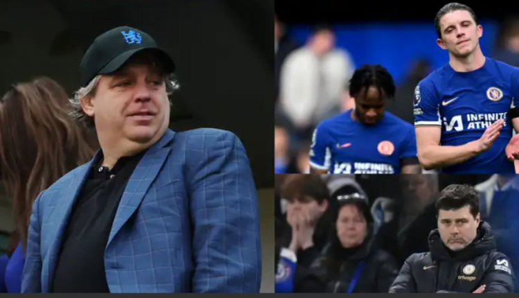 Todd Boehly appears to reveal definitive stance on Mauricio Pochettino's future as Chelsea co-owner acknowledges 'frustration' from fans after dismal Burnley draw