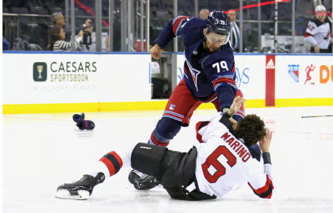Four ejected Rangers break down line brawl with Devils: ‘Kind of a team-building exercise’