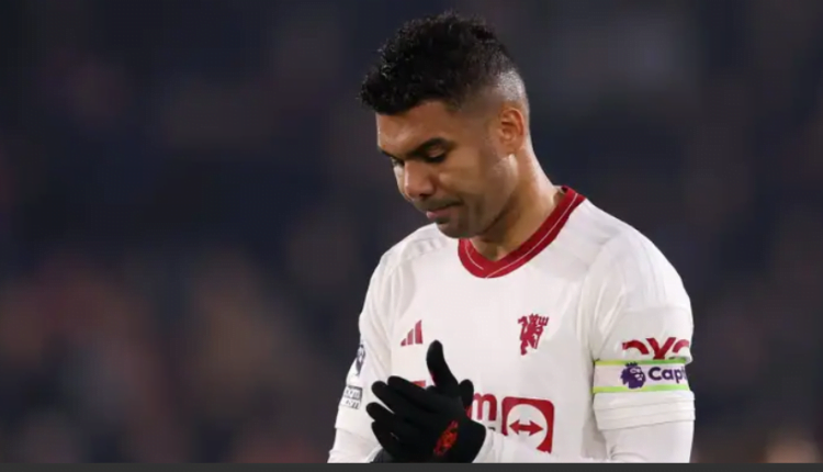 'This has to stop' - Casemiro urged to quit Man Utd and head to MLS or Saudi Arabia after 'joke' performance as Liverpool legend Jamie Carragher slams midfielder for miserable Crystal Palace thrashing