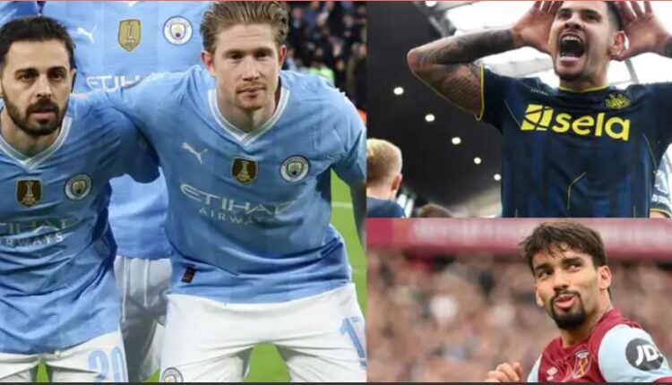 Kevin De Bruyne and Bernardo Silva out, Bruno Guimaraes and Lucas Paqueta in? How Man City's midfield could look next season