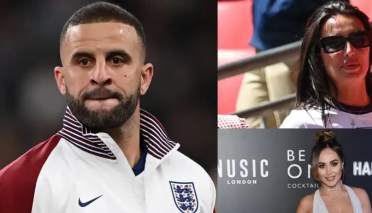 Kyle Walker and wife Annie Kilner made 'tense' appearance at Wayne Rooney's bank holiday bash as Man City star tries to 'get marriage back on track' after infidelity scandal