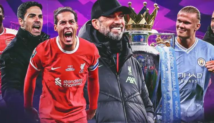 Who will win the Premier League title? Analysing the fixture list and predicting the results as Liverpool and Arsenal try to topple Man City in the closest race in years