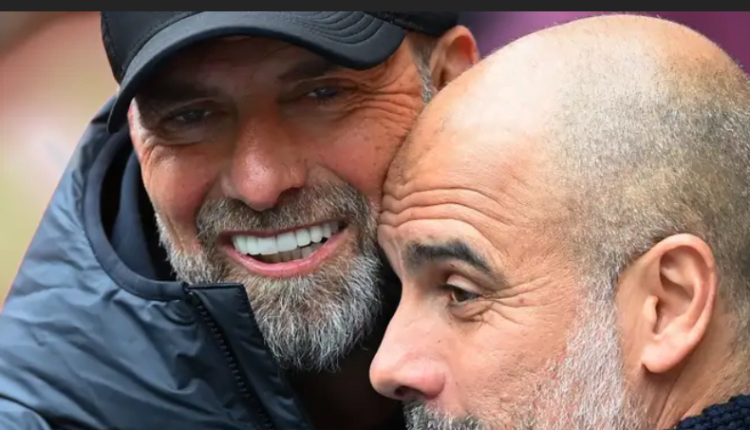 Pep Guardiola in tearful tribute to Jurgen Klopp as he responds to huge compliment from outgoing Liverpool boss after Man City's 2023-24 title triumph