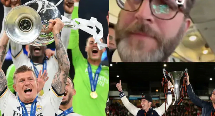 Wrexham chief Humphrey Ker teases Real Madrid with chant about Ryan Reynolds and Rob McElhenney's side during Champions League final