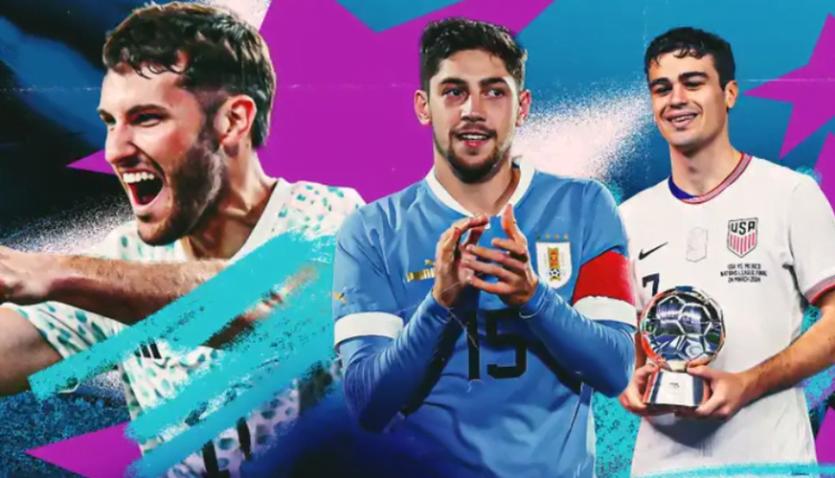 Lionel Messi, Vinicius Jr and Christian Pulisic