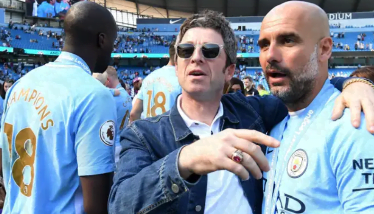 Man City players told they 'aren't cheats' by celebrity fan Noel Gallagher as Oasis guitarist