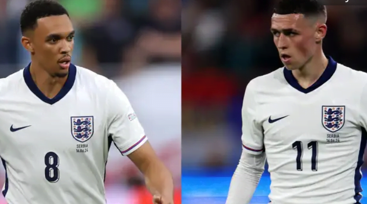 Fans say, "Phil Foden should be in Ibiza!" Southgate's Euro 2024 plans under fire for sticking with same XI against Denmark.