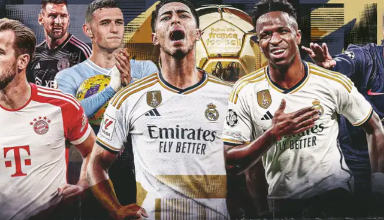 Ballon d'Or 2024 England drops, Musiala makes a mark.