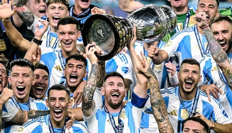 Argentina lift Copa América for the 16th times