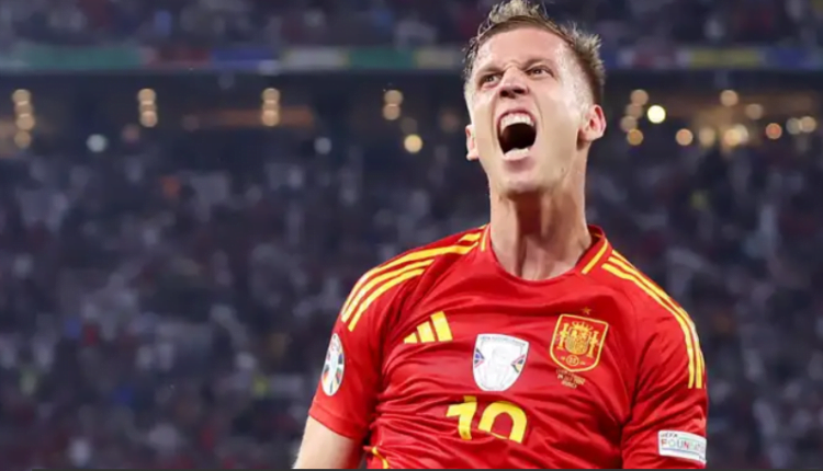 Dani Olmo is at the top of the Euro 2024 scoring list.