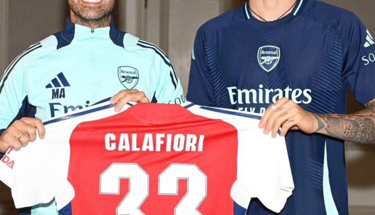Arsenal Manager Mikel Arteta Welcomes Riccardo Calafiori to the Squad